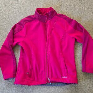 LL Bean Pathfinder jacket, Women's Large, 2-toned pink